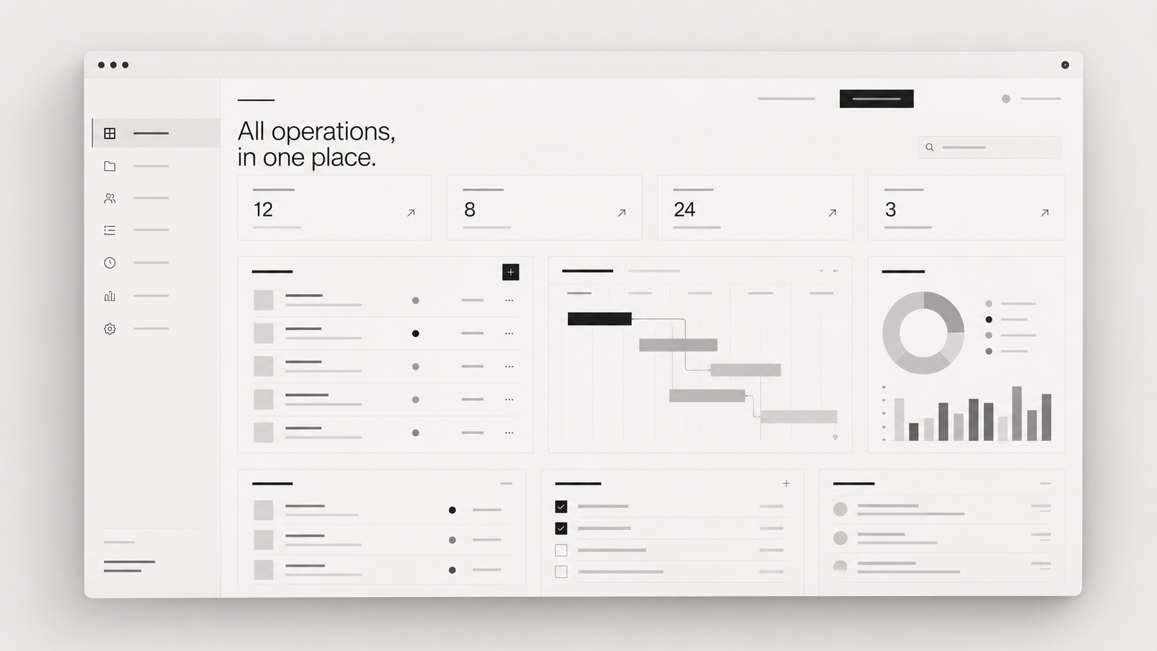 Custom software system designed by WE ARE LEBA